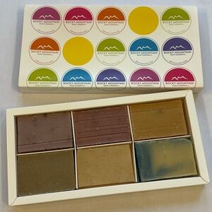 Rocky Mountain Soap Company Assorted Bar Soap Sampler Box